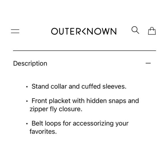 NEW Outerknown Jenson Jumpsuit Size L Black Utility Snap Button Short Sleeve - Picture 14 of 14